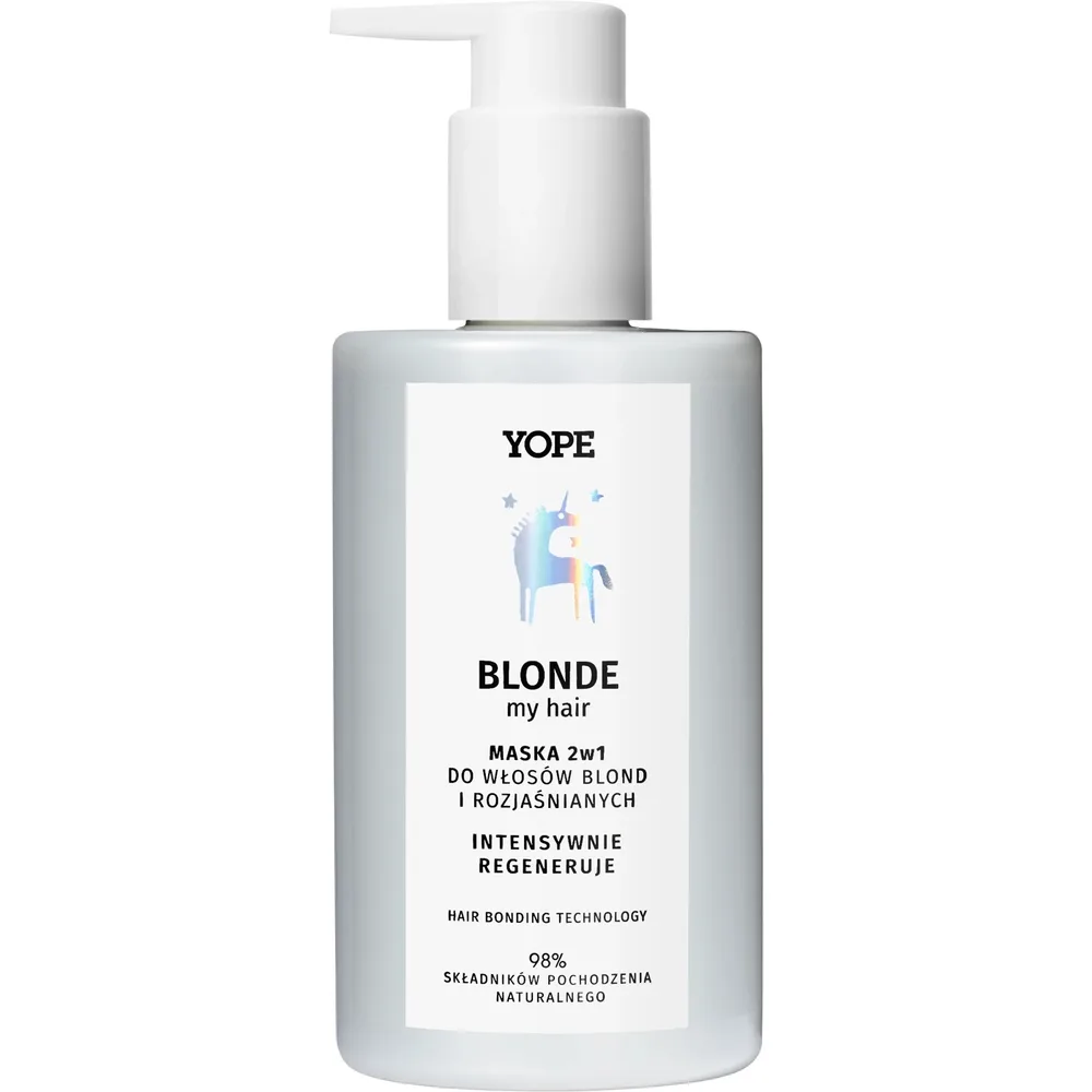 Маска-кондиционер для волос Yope BLONDE my hair 2 в 1 для светлых и осветлённых, 300 мл