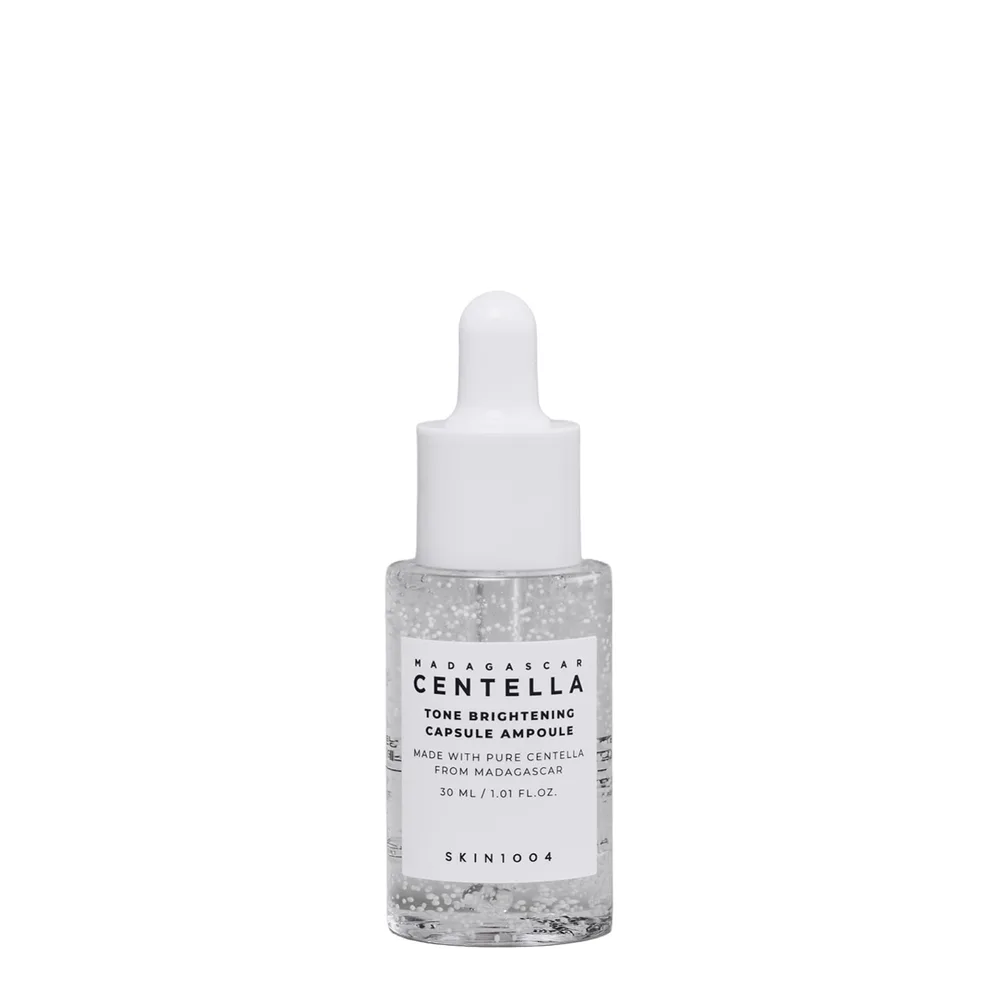 Сыворотка для лица SKIN1004 Madagascar Centella Tone Brightening Capsule Ampoule для сияния, против тусклости и неровного тона, 30 мл