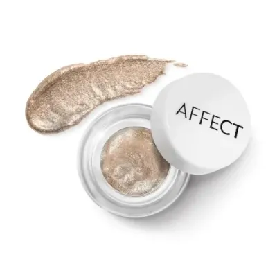 Тени для век муссовые Affect Eyeconic Mousse сияющие с золотистыми частицами E-0003 Glam, 5 г