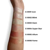 Тени для век Affect Eyeconic Mousse муссовые сияющие многомерные, оттенок E-0005 Allure, 5 г — фото 2