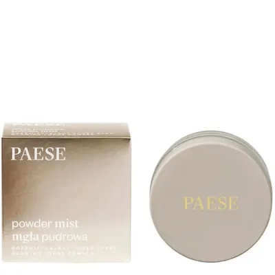 Пудра для лица рассыпчатая Paese Powder Mist 02 Natural Beige сияющая, натуральный беж, 5 г