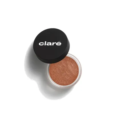 Тени для век Clare No.934 Rose Coffee минеральные рассыпчатые с сиянием, 1,3 г