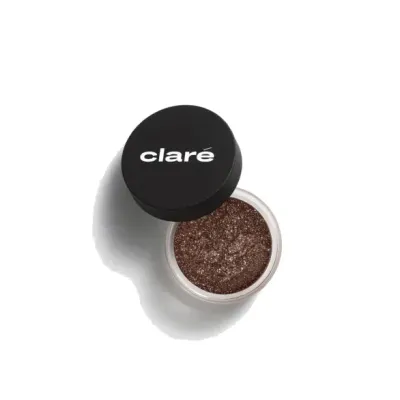 Тени для век Clare No.931 Espresso Freddo минеральные рассыпчатые, тёмный холодный коричневый, 0,4 г
