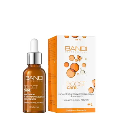 Сыворотка для лица Bandi Professional Boost Care против морщин, с растительным коллагеном, 30 мл