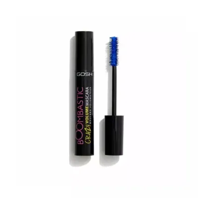 Тушь для ресниц Gosh Boombastic 002 Crazy Blue синяя, объём и удлинение, 13 мл