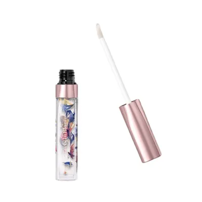 Масло для губ KIKO Milano Days In Bloom Nutri-Glow Lip Oil питательное с лепестками цветов, прозрачное, 3.6 мл