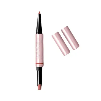 Помада-карандаш для губ KIKO Milano Days In Bloom 2-In-1 Vibrant 01 Classic Nude сатиновый финиш, 1 г