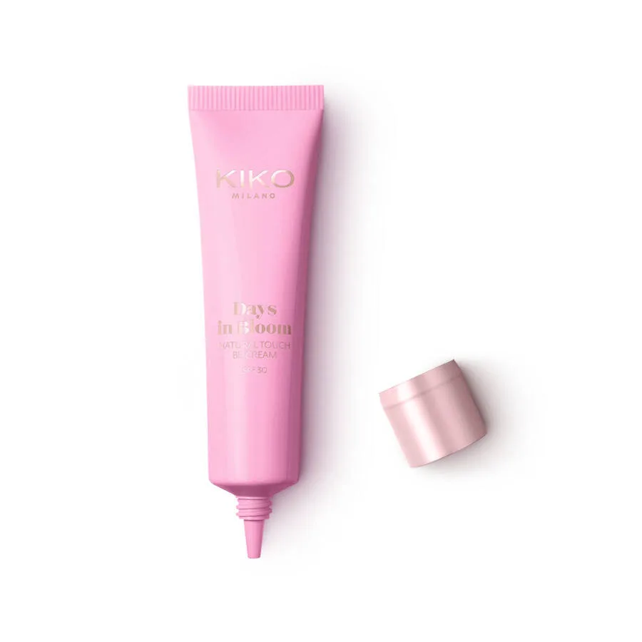 BB-крем для лица KIKO Milano Days In Bloom Natural Touch 05 Caramel с SPF 30, натуральное покрытие, 30 мл