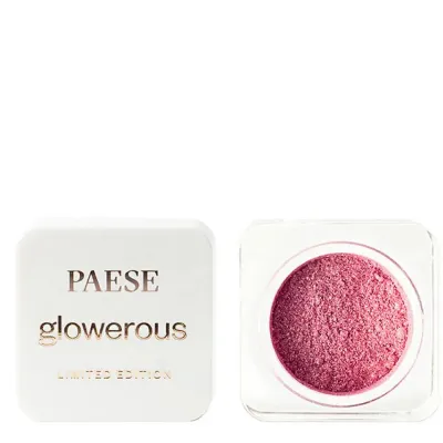 Пигмент для век Paese GLOWEROUS Limited Edition Gold Rose рассыпчатый, сияющий финиш, 1,5 г