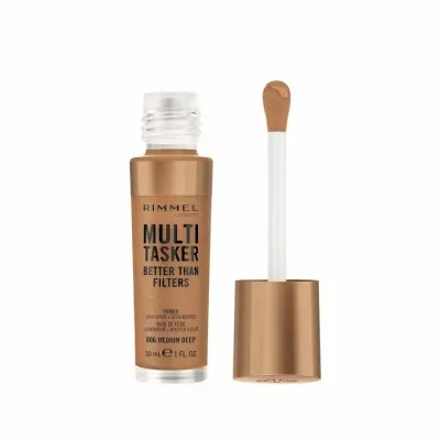 Тональное средство Rimmel Multi-Tasker Better Than Filters 006 Medium Deep 3 в 1, сияющий финиш, 30 мл
