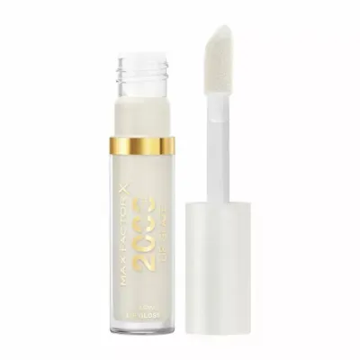 Блеск для губ Max Factor 2000 Calorie Lip Glaze 000 Melting Ice прозрачный, стеклянный блеск, 4,4 мл