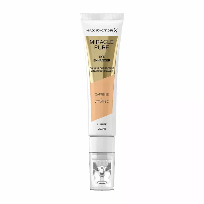Корректор для лица Max Factor Miracle Pure Eye Enhancer 02 Buff с кофеином, для области под глазами, 10 мл