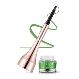 Гелевая подводка для глаз Affect Simple Lines Go Green водостойкая, кремовая текстура, 2,9 г — фото 2