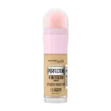 Тональное средство Maybelline Instant Perfector 4in1 Glow 1,5 Fair Light Medium сияющий финиш, лёгкое покрытие, губка-аппликатор, 20 мл — фото 1