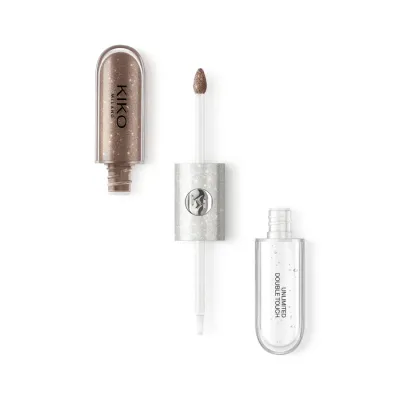 Помада для губ жидкая KIKO Milano Unlimited Double Touch Limited Edition 158 Irresistible Seduction стойкая, глянцевый топ, 6 мл