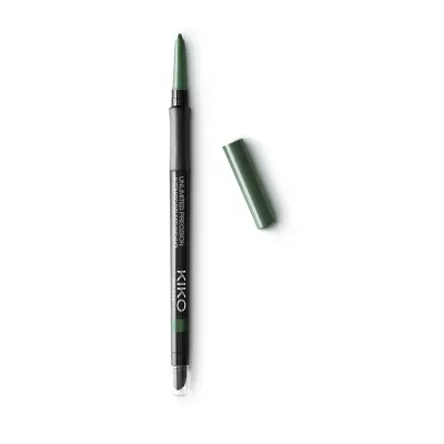Карандаш для глаз KIKO Milano Unlimited Precision Automatic Eyeliner & Khol 11 Camouflage Green автоматический водостойкий, зелёный, 0,35 г