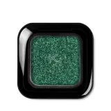 Тени для век с глиттером KIKO Milano Glitter Shower Eyeshadow 05 Enchanted Forest рассыпчатые, зелёный, сияние 3D, 2 г — фото 1