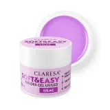 Гель строительный Claresa Nails Soft&Easy Builder Gel Lilac сиреневый, без опила и топа, 90 г — фото 1