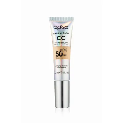 CC-крем и корректор 2 в 1 Topface Natural Glow 005 сияющий лёгкое покрытие 30 мл