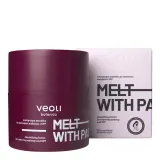 Масло-баттер для снятия макияжа Veoli Botanica MELT WITH PASSION эмульгирующее, смывает SPF и стойкий макияж, 40 г — фото 1