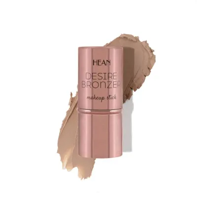 Бронзер для лица Hean Desire Bronzer в стике оттенок 02 Milky Coffee кремовый, полуматовый, 5,5 г