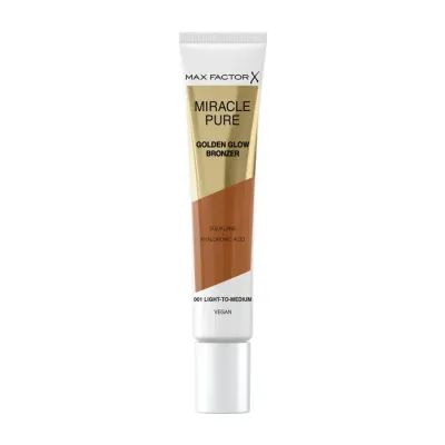 Бронзер кремовый для лица Max Factor Miracle Pure 001 Light To Medium для контуринга, 15 мл