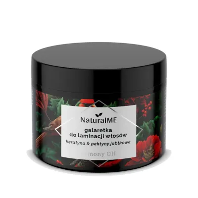 Желе для ламинирования волос NaturalME с гидролизованным кератином, 200 мл