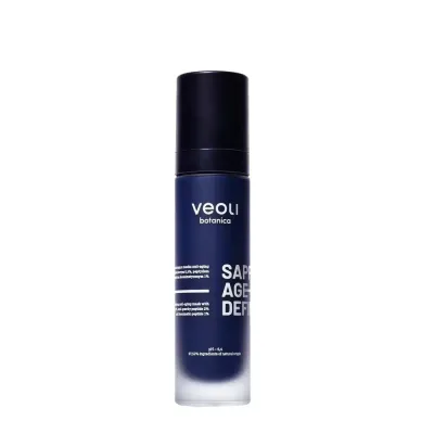 Маска для лица Veoli Botanica Sapphire Age-Definer с медным пептидом 0,5% для зрелой кожи, 50 мл