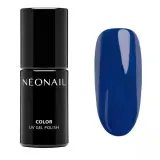 Лак гибридный NEONAIL Icy Sapphire синий, плотное покрытие в два слоя, стойкость до 21 дня, 7,2 мл — фото 1