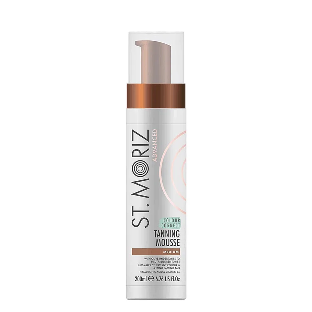 Автозагар St. Moriz Advanced Colour Correcting мусс для тела оттенок Medium 200 мл