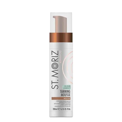Автозагар St. Moriz Advanced Colour Correcting мусс для тела оттенок Medium 200 мл