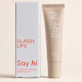 Бальзам для губ Say Hi GLASSY LIPS оттеночный, с пептидом, кремовый, Coral, 10 мл — фото 5