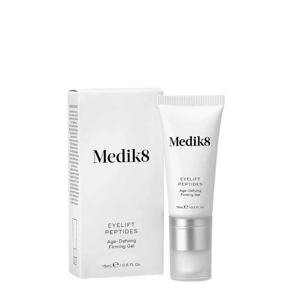 Гель для кожи вокруг глаз Medik8 Eyelift Peptides с пептидами для тонуса, для зрелой кожи, 15 мл