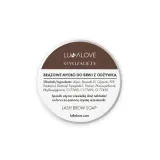 Мыло для бровей LullaLove x Stylizacje коричневое, эффект ламинирования и стойкая фиксация, 30 мл — фото 1