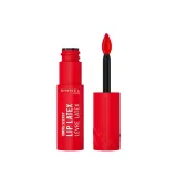 Жидкая помада для губ Rimmel Thrill Seeker Lip Latex глянцевая плотная, оттенок 350 Spicy, 6 мл — фото 1