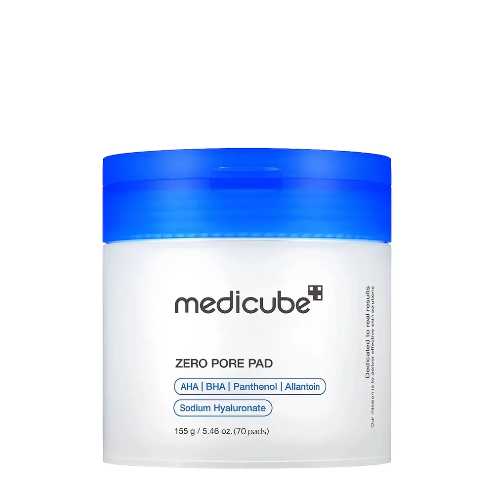 Пэды для лица Medicube Zero Pore Pad 2.0 отшелушивающие с кислотами, для сужения пор, 70 шт