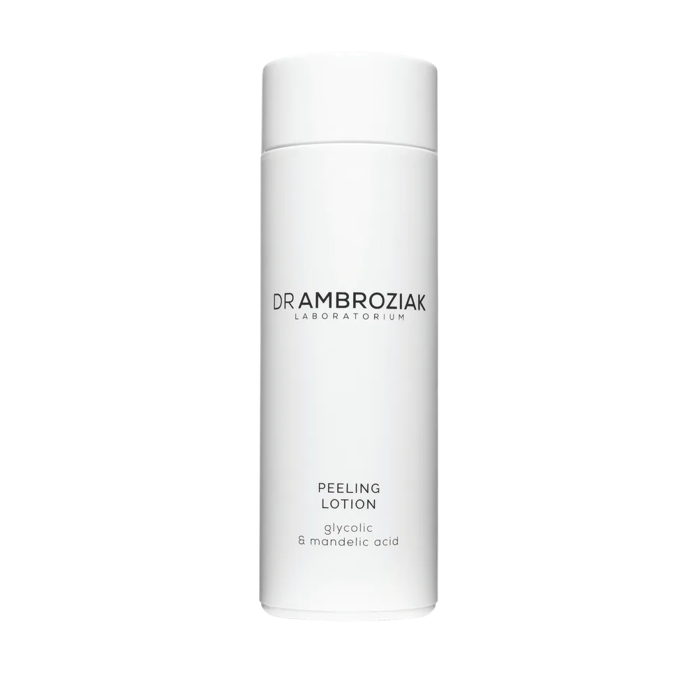 Пилинг для лица Dr Ambroziak Laboratorium Peeling Lotion с гликолевой и миндальной кислотами, деликатный, 175 мл