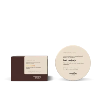 Маска для волос Resibo HAIR MAJESTY восстанавливающая разглаживающая, 175 мл