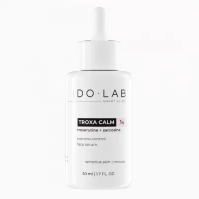 Сыворотка для лица Ido Lab TROXA CALM для чувствительной кожи с куперозом, с троксерутином, 50 мл