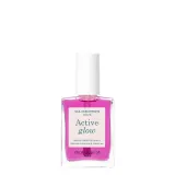 Лак для ногтей Manucurist Active Glow Grape ухаживающий, прозрачный с фиолетовым подтоном, 15 мл — фото 1