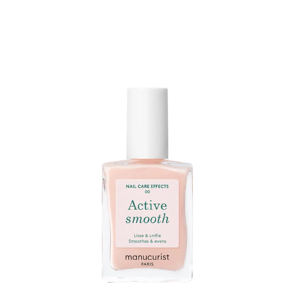 Лак для ногтей Manucurist Active Smooth 00 ухаживающий, полупрозрачный розовый, 15 мл