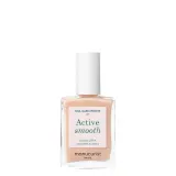 Лак для ногтей Manucurist Active Smooth 01 ухаживающий, полупрозрачный бежевый нюд, 15 мл — фото 1
