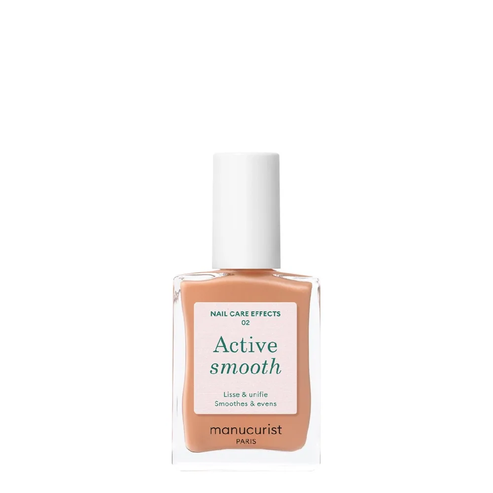 Лак для ногтей Manucurist Active Smooth 02 ухаживающий, золотистый полупрозрачный, 15 мл
