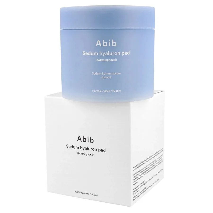 Пэды для лица Abib Sedum Hyaluron Pad Hydrating Touch увлажняющие, тонизирующие, 75 шт