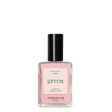 Лак для ногтей Manucurist Green Satin полупрозрачный розовый с перламутром, 15 мл — фото 1