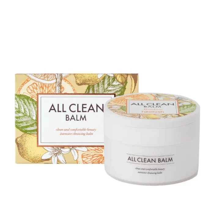 Бальзам для снятия макияжа Heimish All Clean Balm Mandarin гидрофильный очищающий, с экстрактом мандарина, 120 мл