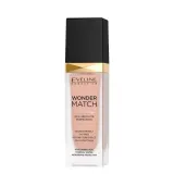 Тональный крем Eveline Cosmetics Wonder Match адаптирующийся, оттенок 35 Sunny Beige, натуральный финиш, 30 мл — фото 1
