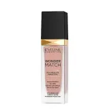 Тональный крем Eveline Cosmetics Wonder Match адаптирующийся, оттенок 45 Honey, натуральный финиш, 30 мл — фото 1