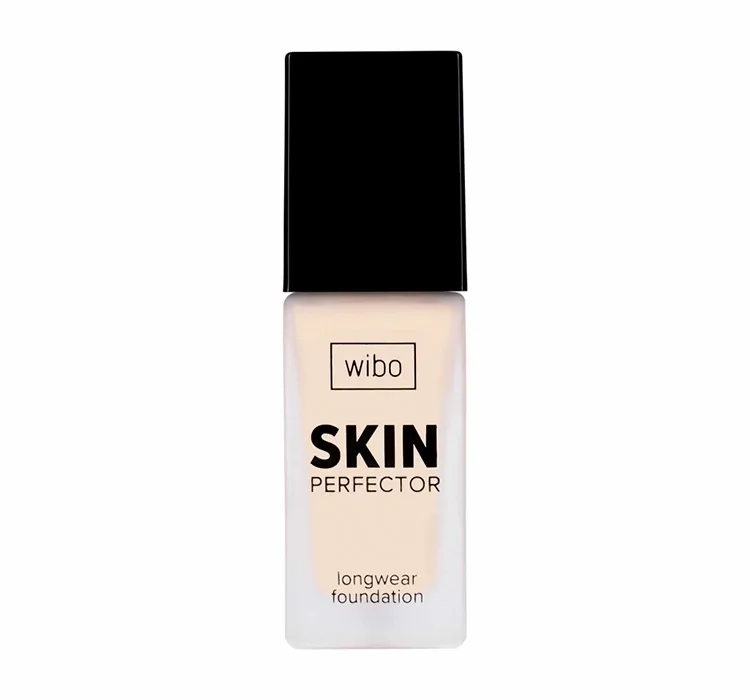 Тональный крем Wibo Longwear Foundation Skin Perfector стойкий, оттенок 01C Alabaster, сияющий финиш, 30 мл