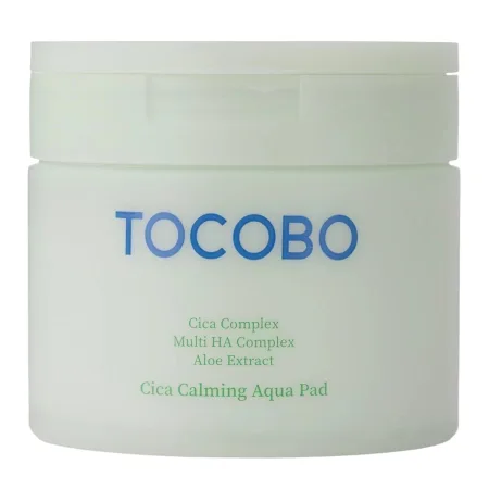 Пэды для лица TOCOBO Cica Calming Aqua Pad успокаивающие увлажняющие, с центеллой и алоэ, 60 шт